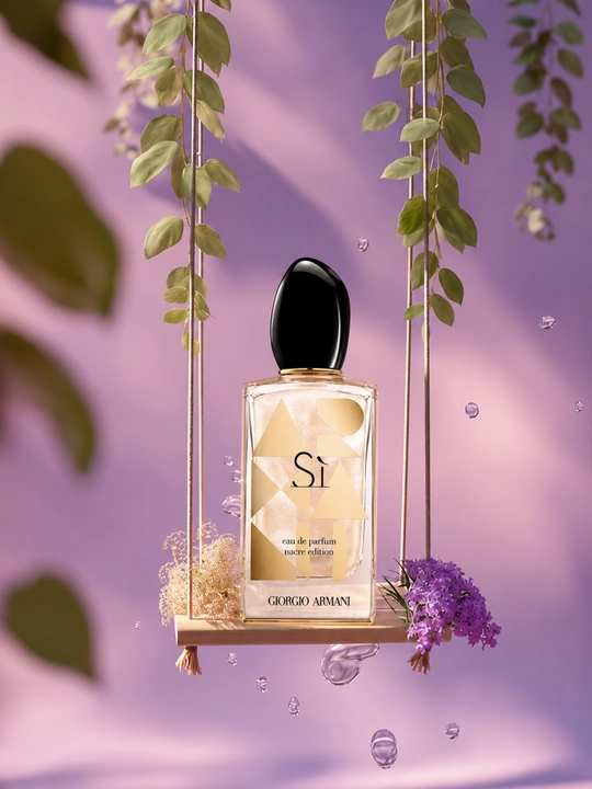 Giorgio Armani Si Nacre Edition женские духи Eau de Parfum нежный цветочный аромат