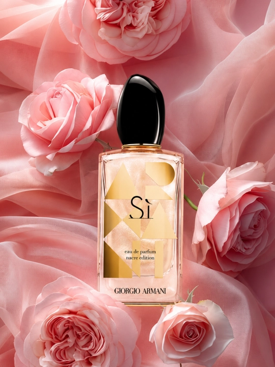 Giorgio Armani Si Nacre Edition женские духи Eau de Parfum нежный цветочный аромат