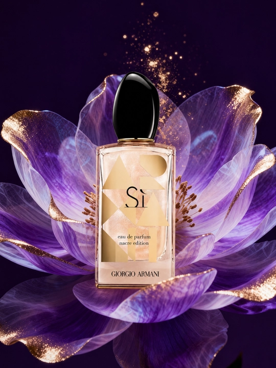 Giorgio Armani Si Nacre Edition женские духи Eau de Parfum нежный цветочный аромат