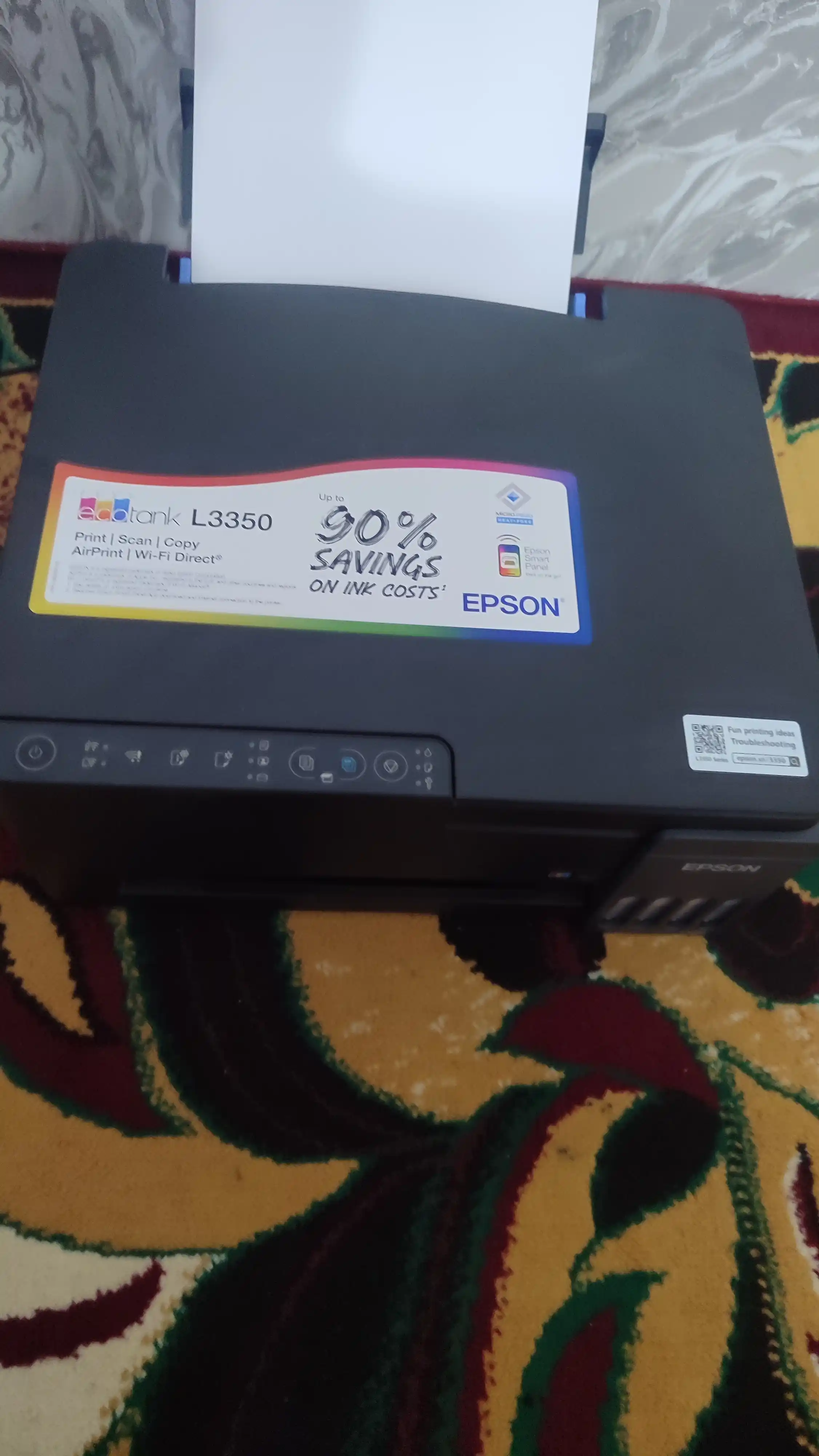 MFU Epson EcoTank L3350 (Printer / Skaner / Nusxalash), rangli, A4, Wi-Fi, USB