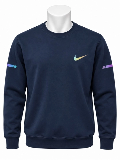 Erkaklar uchun kuzgi Nike uzun yengli futbolka, zamonaviy va qulay kundalik kiyim - 