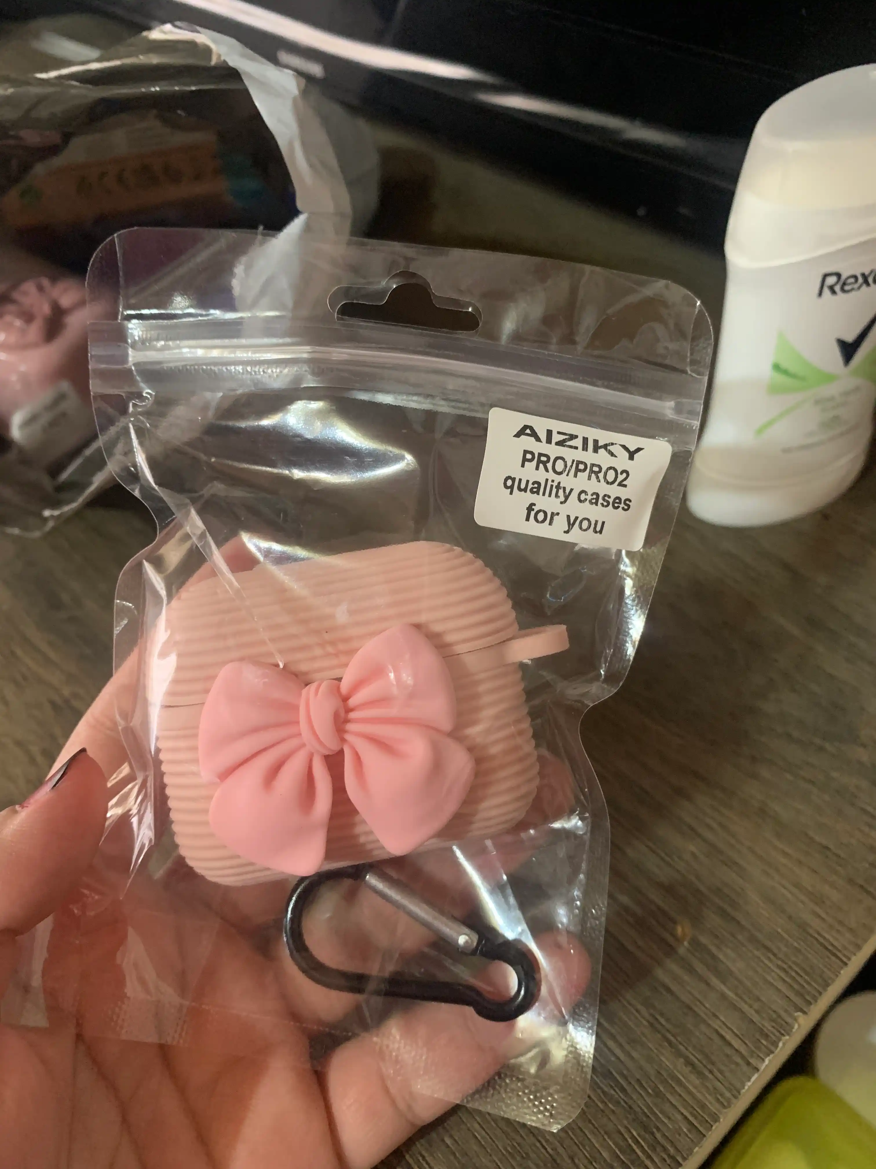 AirPods 1, 2 / Pro simsiz quloqchinlari uchun dekorativ bantli g‘ilof, 3, 4