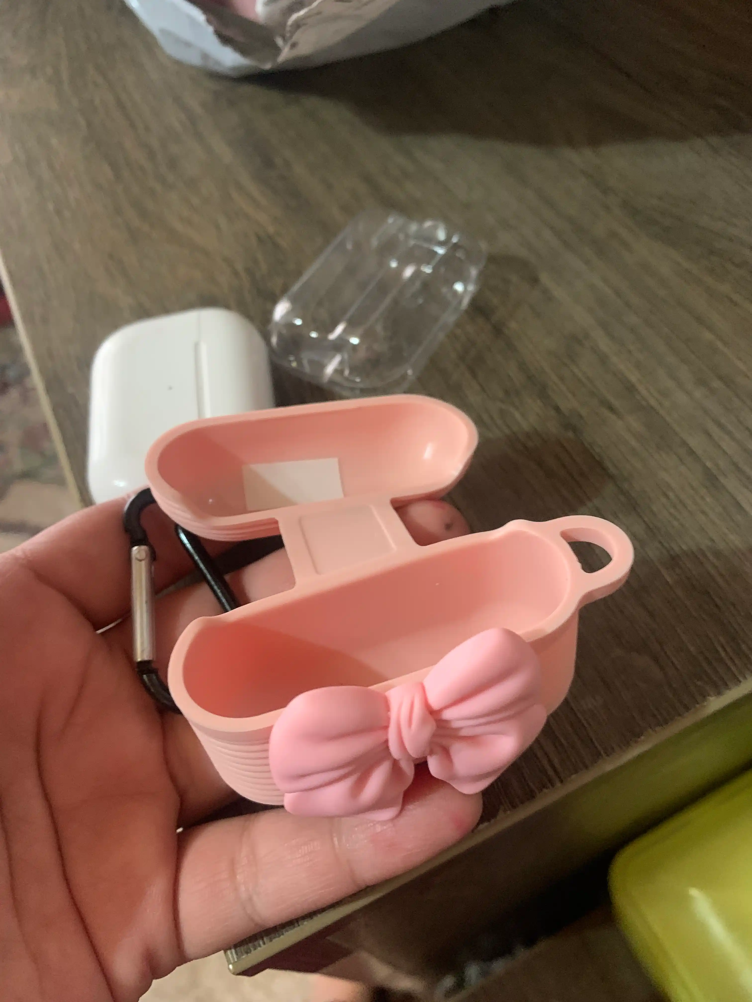 AirPods 1, 2 / Pro simsiz quloqchinlari uchun dekorativ bantli g‘ilof, 3, 4
