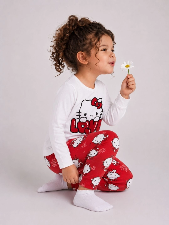 1-8 yoshli bolalar uchun uzun yengli yumshoq pijama