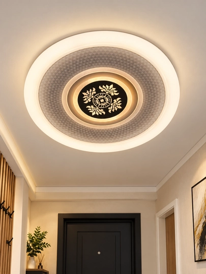 LED shift plafoni 45 sm, 3 xil yorug‘lik rejimi, dumaloq