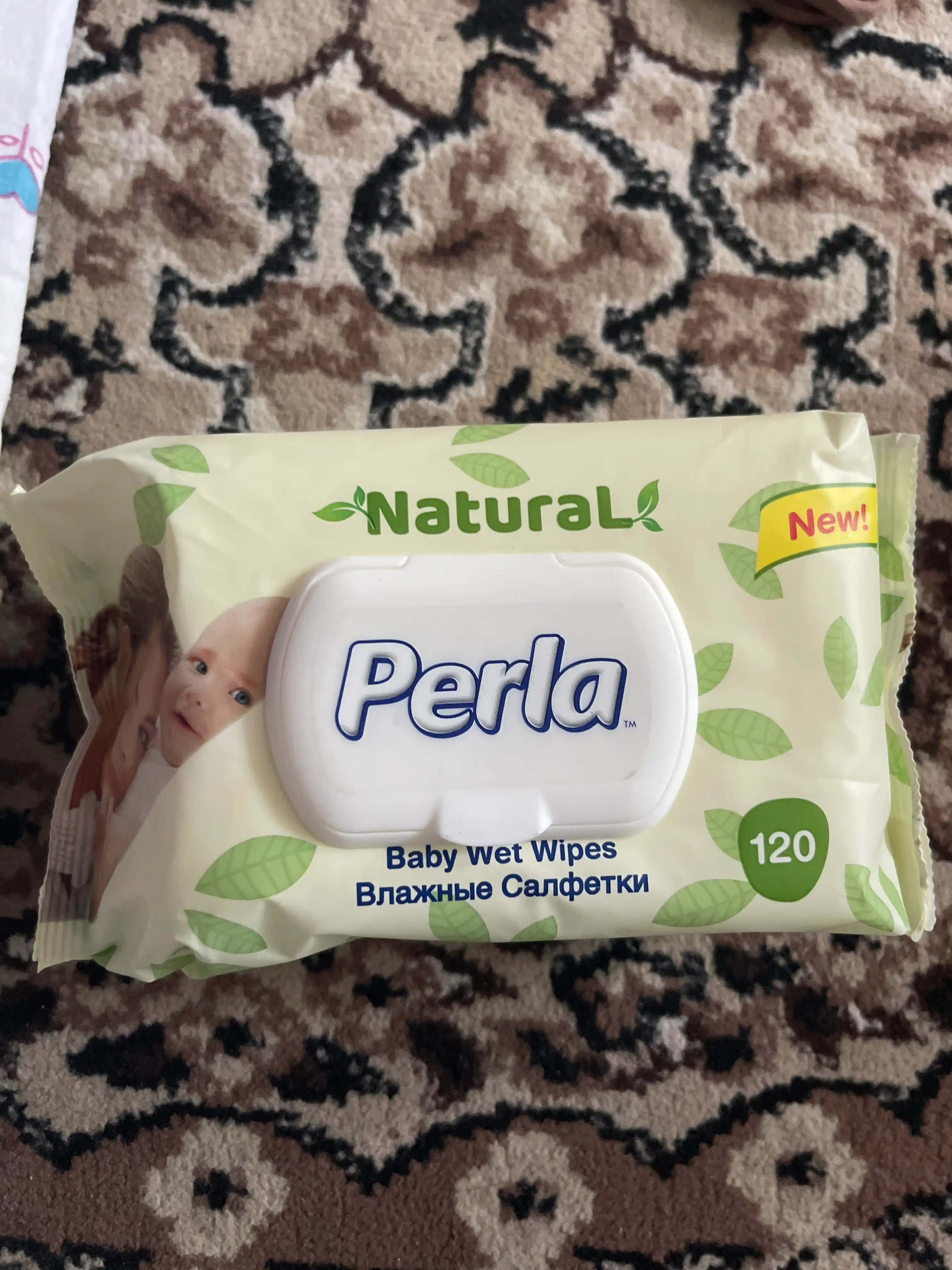 PERLA NATUREL nam salfetkalari 120 x 12