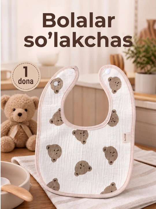 Chaqaloqlarni ovqatlantirish uchun so‘lakcha - 