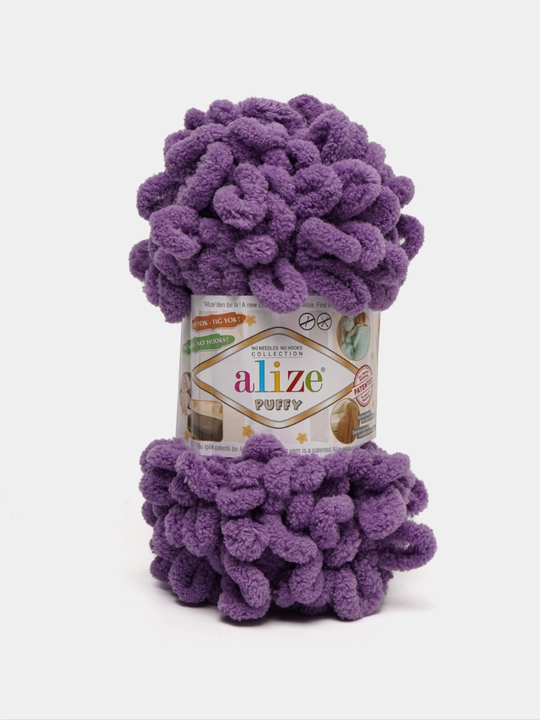 Alize Puffy пряжа, плюшевая пряжа, пряжа для вязания, мягкая пряжа, детская пряжа - 