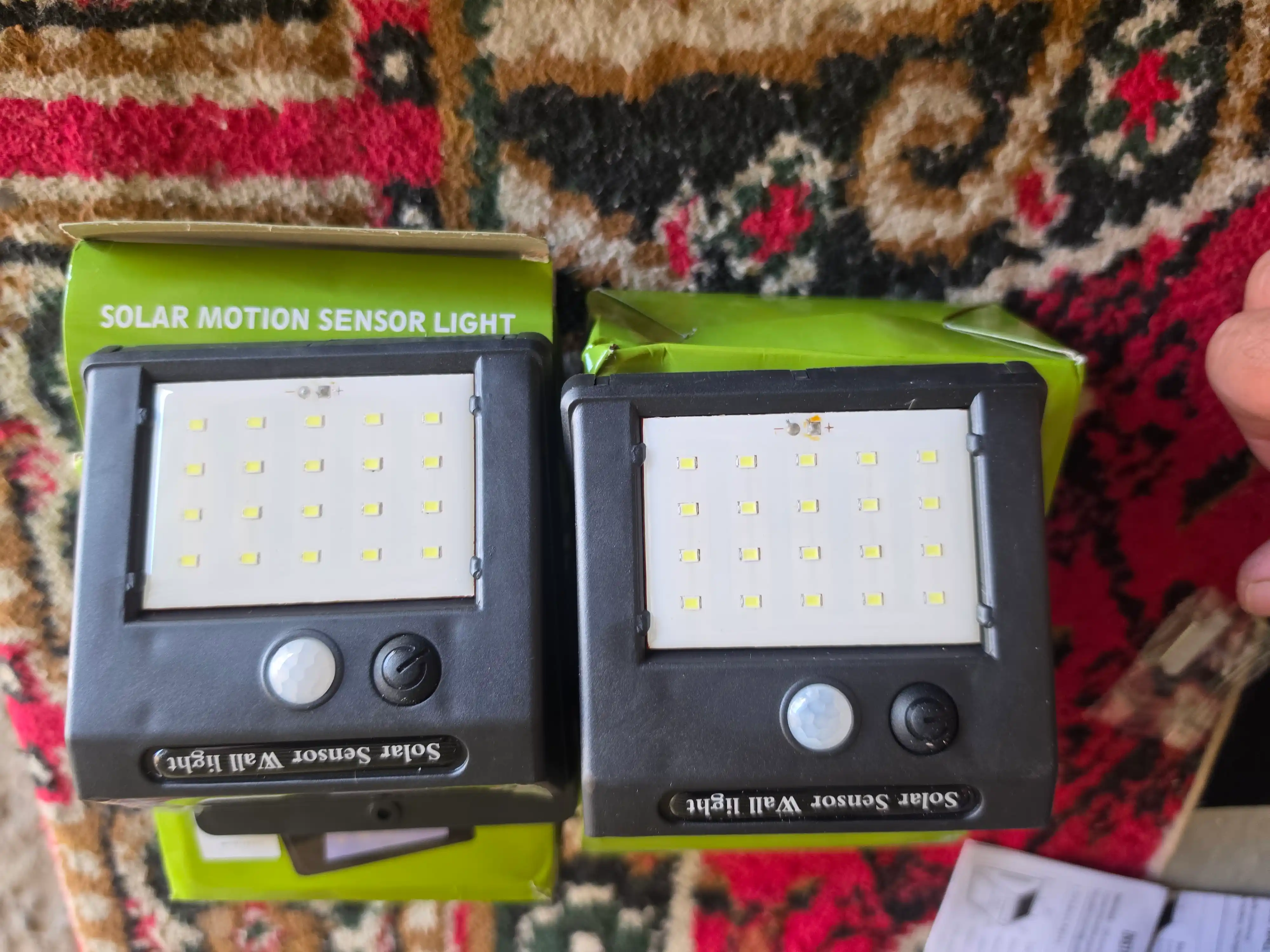 LED уличный фонарь, на солнечной энергии, с датчиком движения, светодиод 20