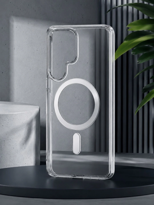 Samsung S20 S21 S22 S23 S24 S25 S26 Ultra прозрачный магнитный защитный чехол