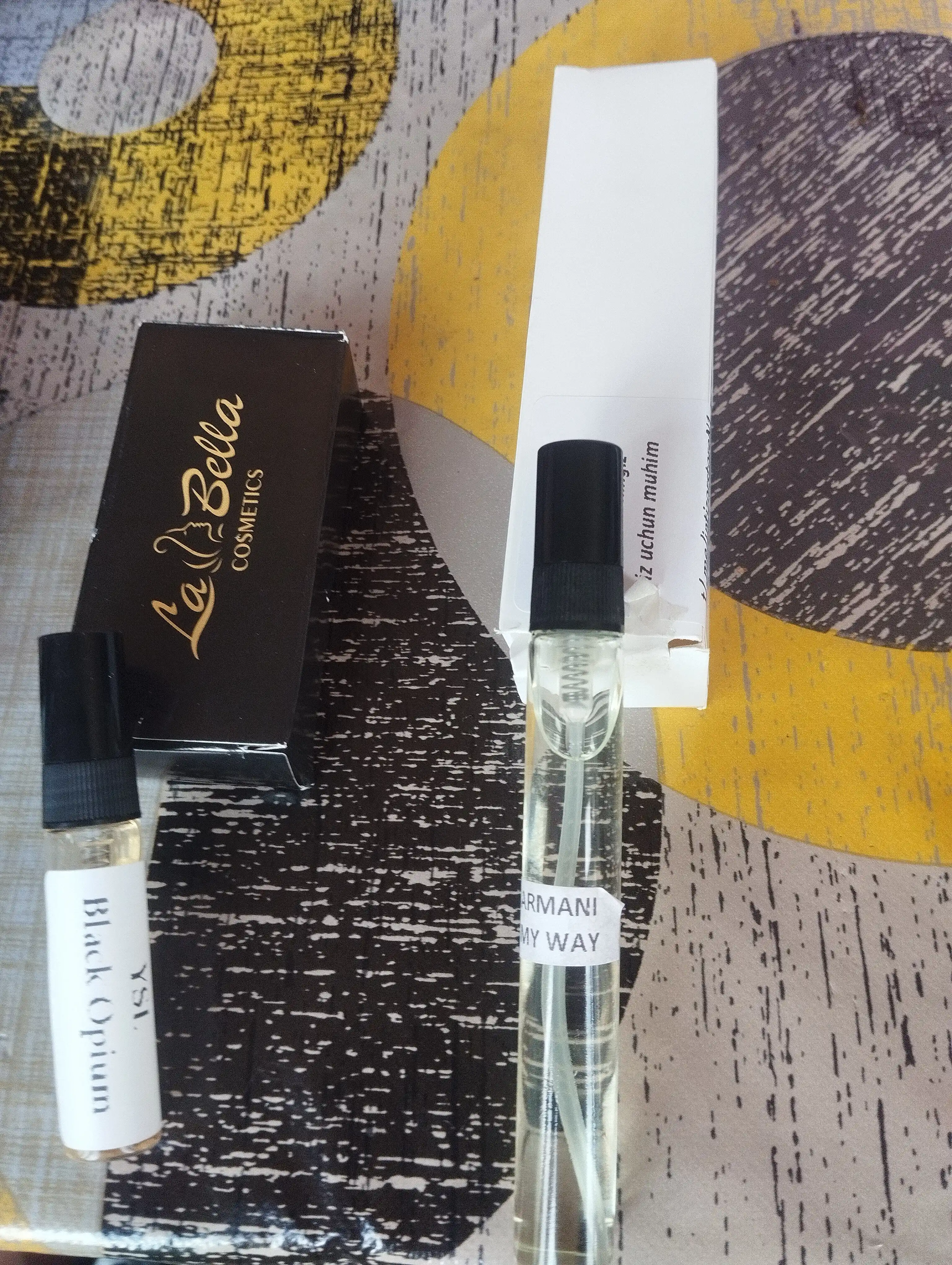 Ayollar atiri Black Opium YSL, probnik atirlar ayollar uchun, ayollar parfumi, probnikda
