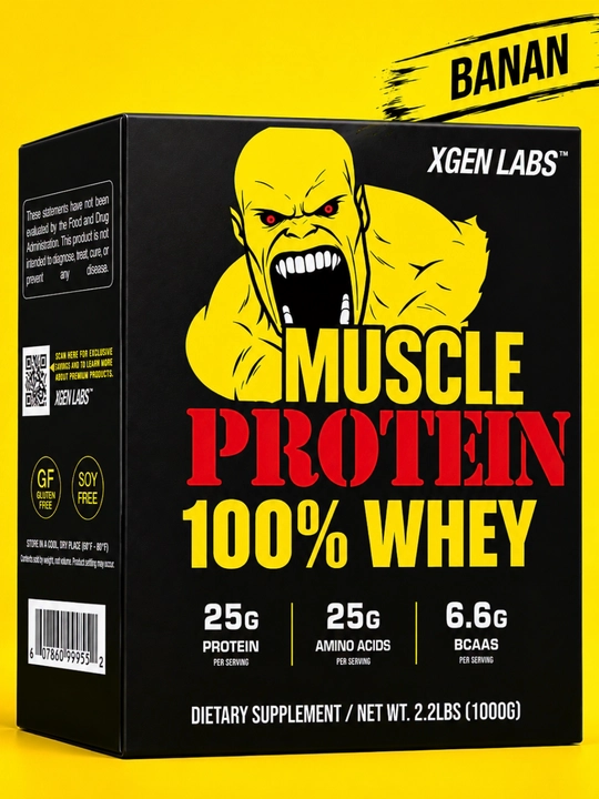Protein MUSCLE WHEY 100% PROTEIN, 1-3-7 kg - 