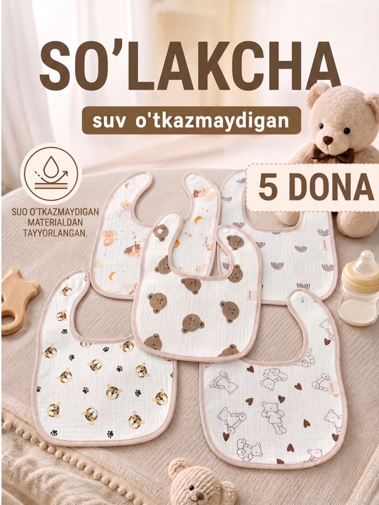 Chaqaloqlarni ovqatlantirish uchun so‘lakcha - 