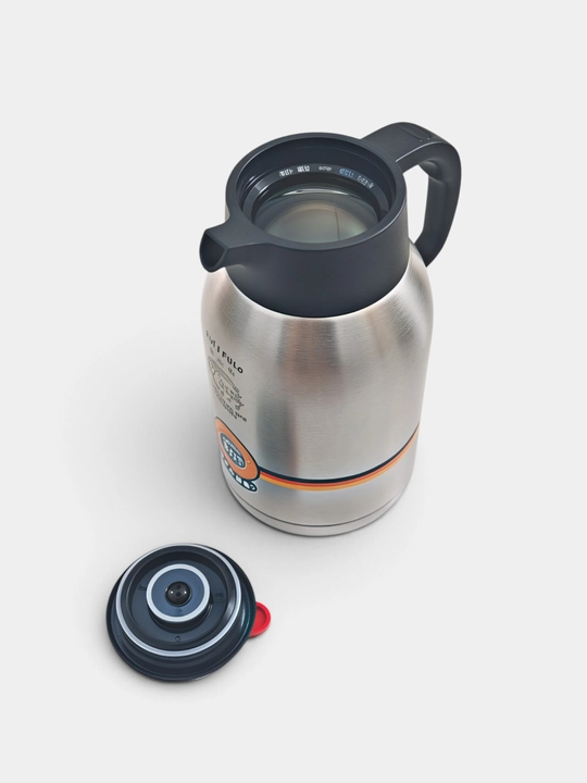 Turistik, uy va dala hovli uchun metall termos, 2, 1.5, 1.2 l