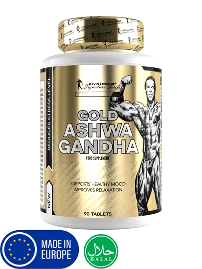 Ashwaganda Kevin Levrone GOLD Ashwagandha – 90 ta tabletka - 