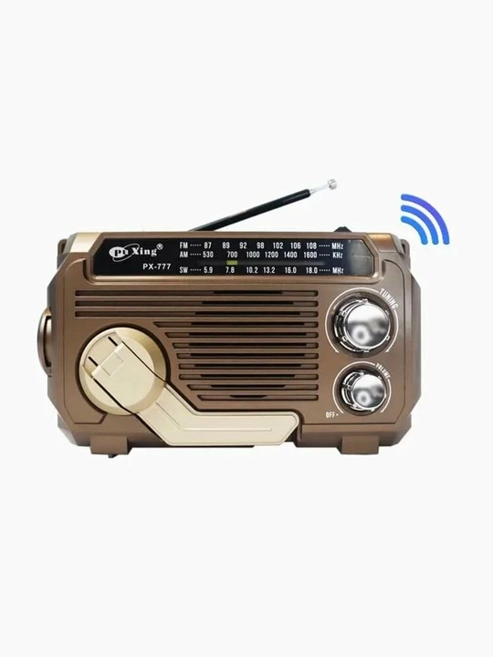 Type-C zaryadlanadigan fonarikli portativ Bluetooth radio qabul qilgich FM AM SW