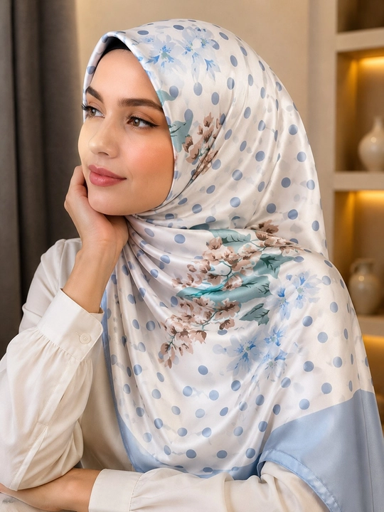 Ayollar va qizlar uchun Dolce Gabbana ro‘mollari 110 * 110 - 