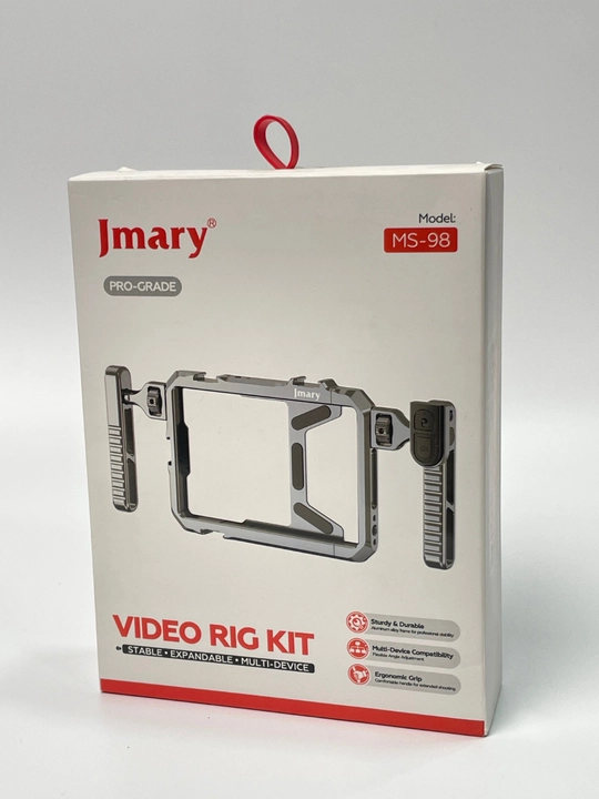 Jmary MS-98 Video Cage Rig Kit для смартфона - профессиональный влог-набор со штативом