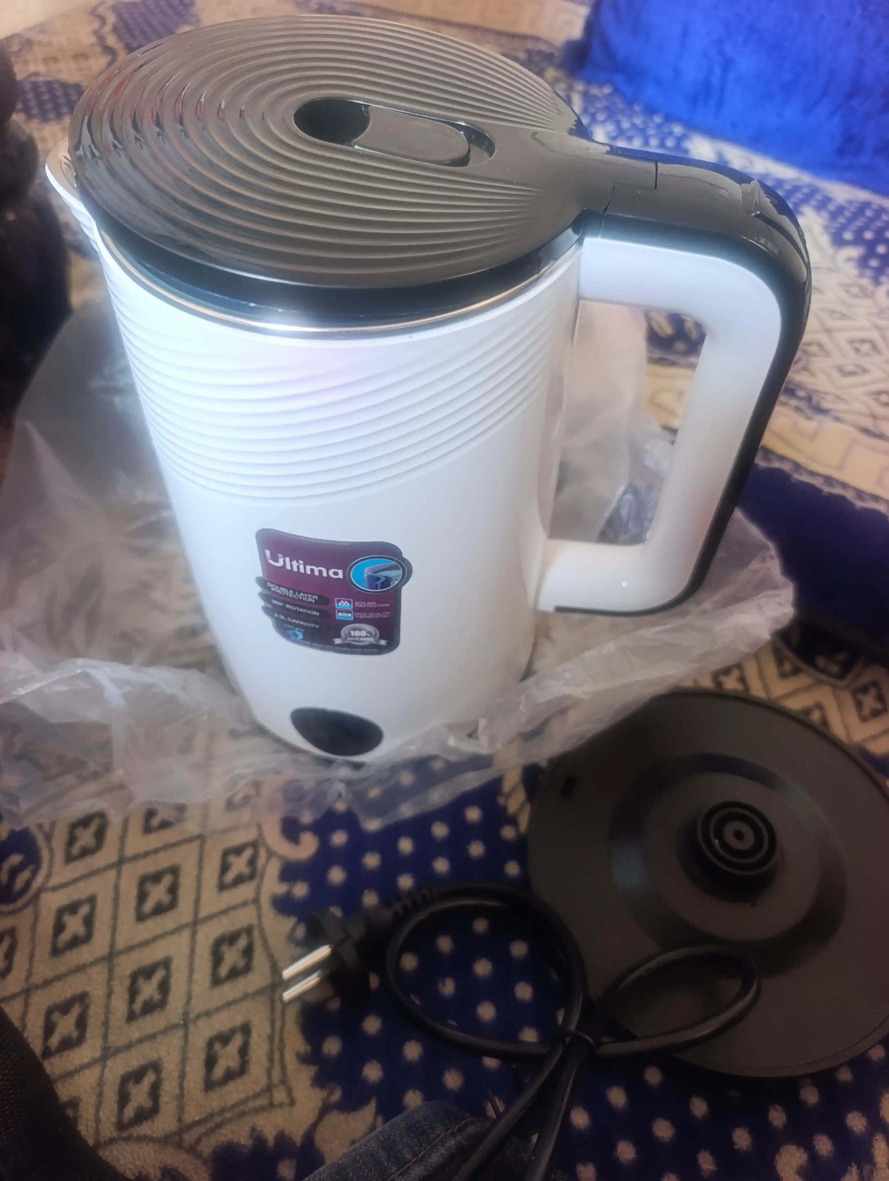 Revola Elektr choynak, 2,5 litrli, choy damlash uchun elektr choynak, 1500 Vt tefal