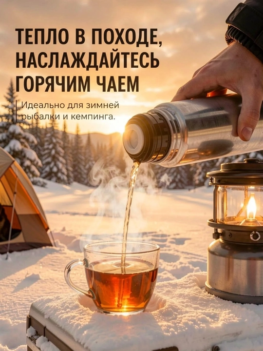 Термос, бутылка для воды, термос из нержавеющей стали, 500 мл