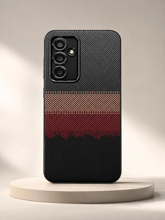 Чехол Carbon для Samsung Galaxy A54 – Премиальный ударопрочный защитный чехол - 