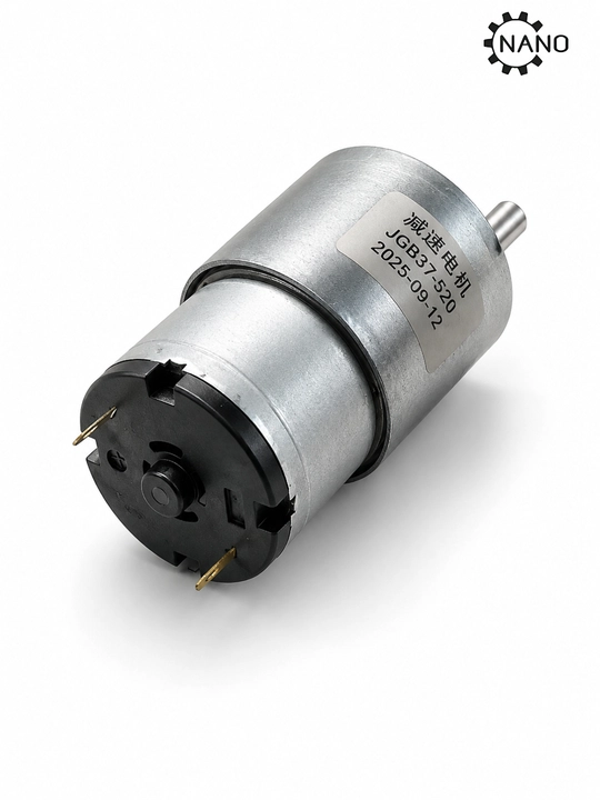 Мощный DC мотор с редуктором - JGB37-520