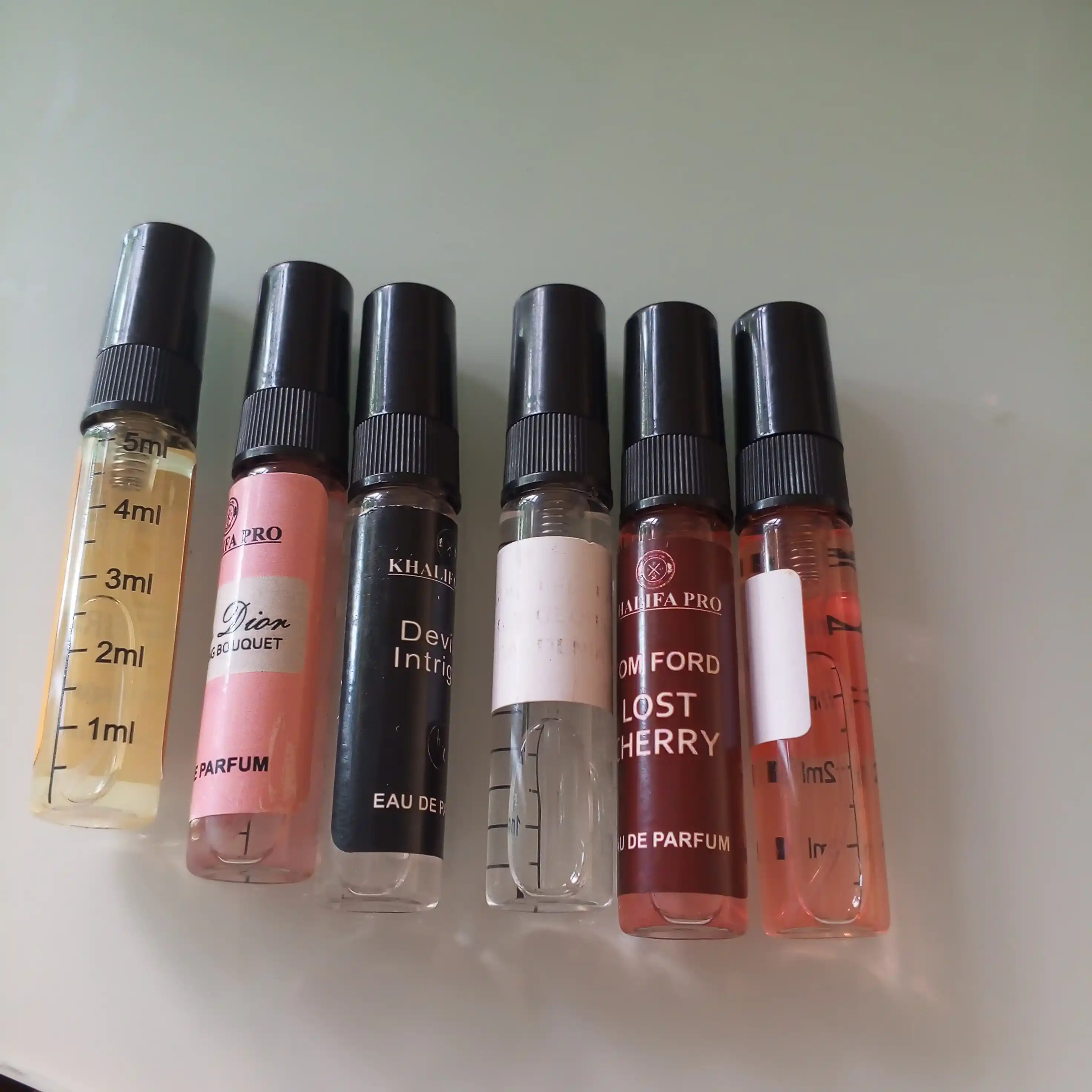Набор духов для женщин Libre Lost Cherry Gucci Flora, Miss Dior, Devil's Intrigue, 6в1 suv