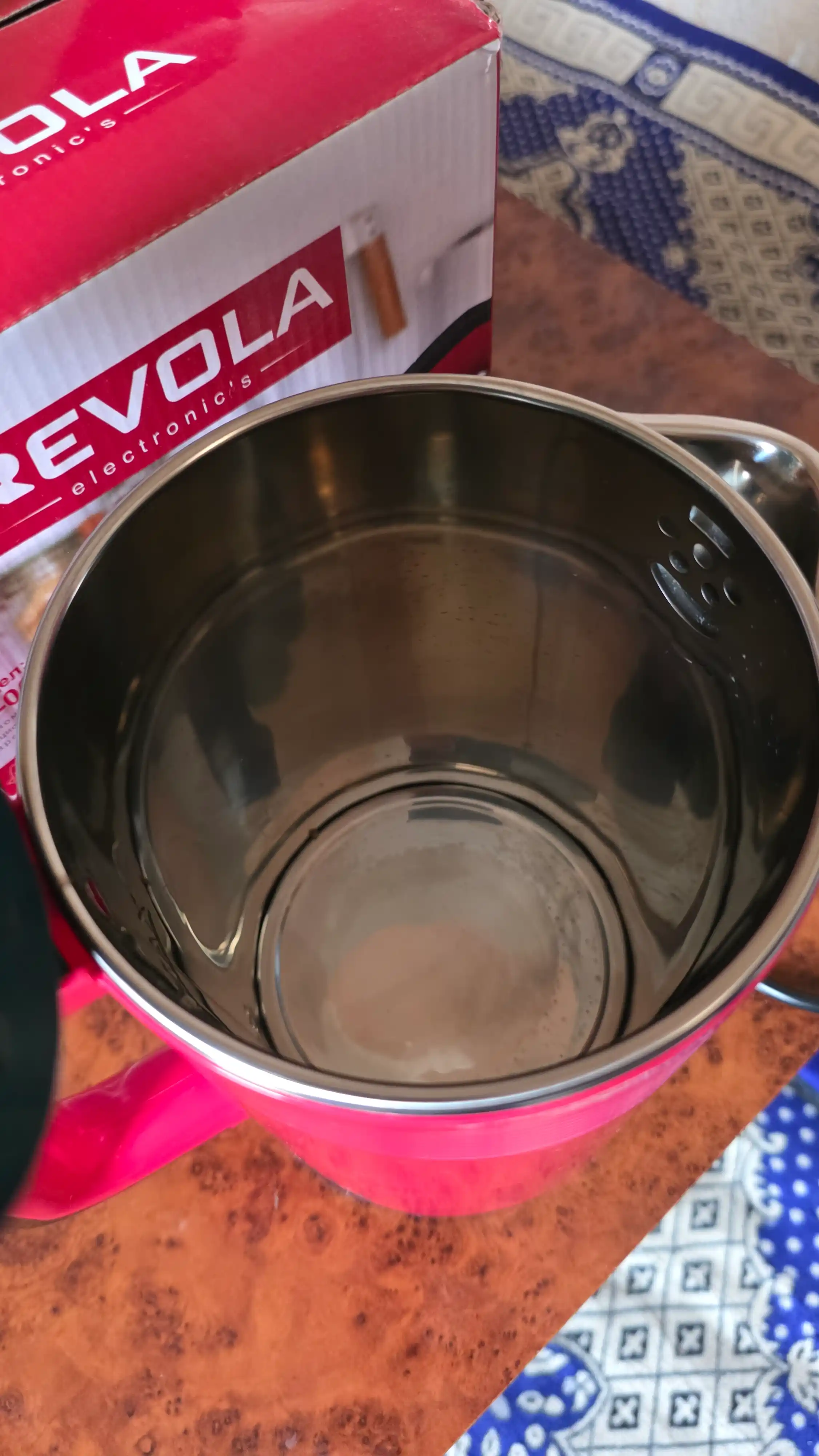 Revola Elektr choynak, 2,5 litrli, choy damlash uchun elektr choynak, 1500 Vt tefal