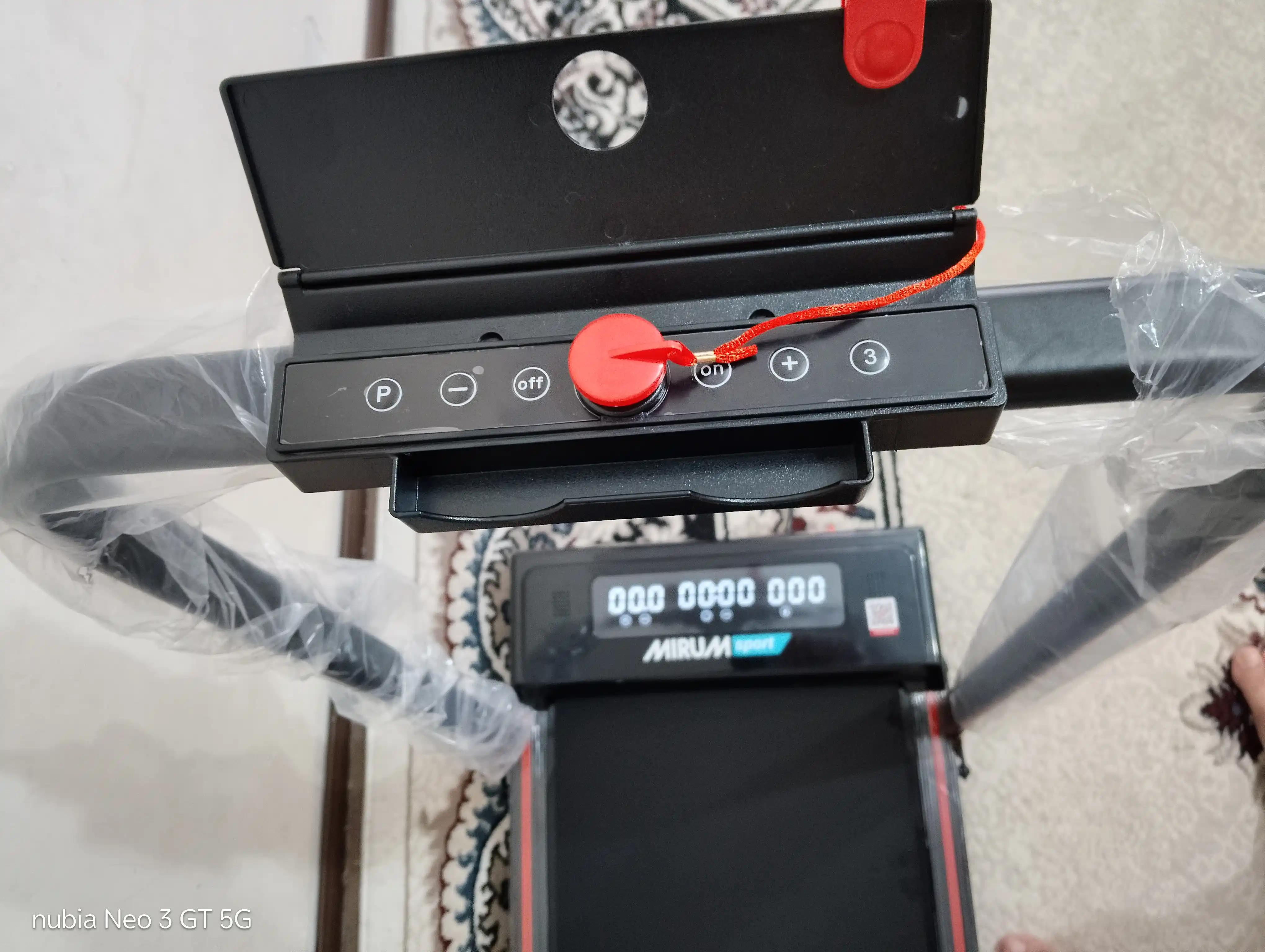 Uy uchun yig‘iladigan elektr yugurish yo‘lagi, 8-12 km-soat