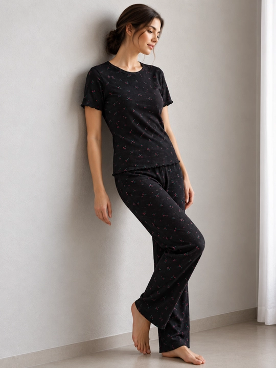 Пижама женская, Турция, хлопок, для дома, M-2XL