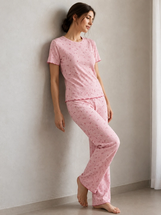 Пижама женская, Турция, хлопок, для дома, M-2XL