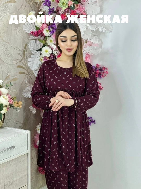 Двойка для женщин, комплект женской одежды с брюками, для дома и повседневной носки