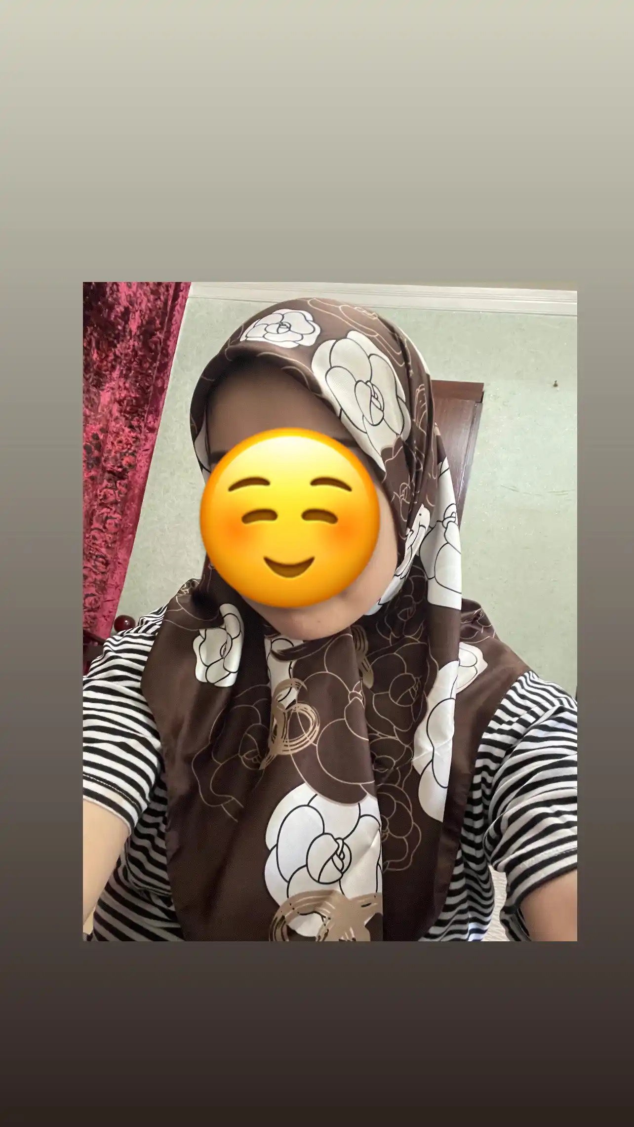 Ayollar va qizlar uchun boshga taqiladigan ro‘mol, 90 x 90 sm