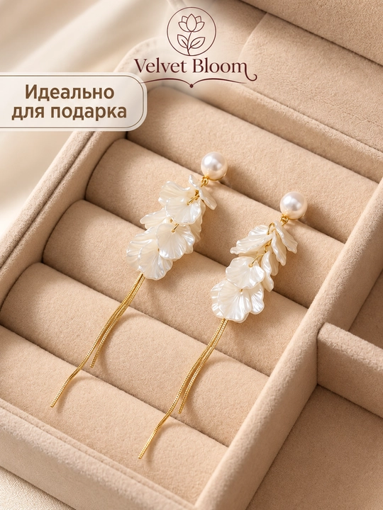 Серьги-подвески с кристаллами, с длинными цепочками, серебристые, в подарок