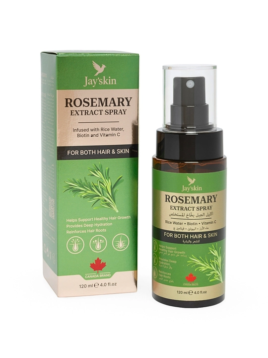 Soch o'stiradigan va mustahkamlaydigan rozmarinli sprey Jay'skin Canada 120 ml