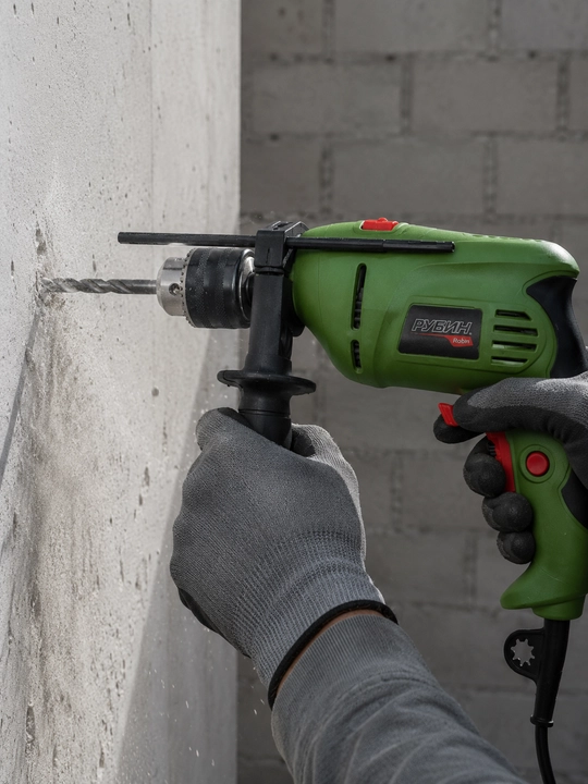 RUBIN zarbli elektr drel, elektr drel 1100w 13mm 2800ayl