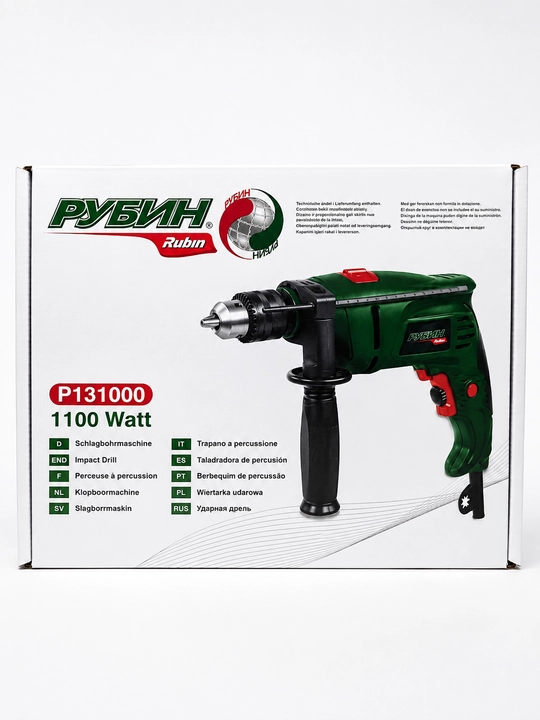 RUBIN zarbli elektr drel, elektr drel 1100w 13mm 2800ayl