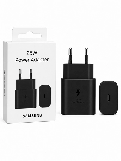Samsung 25W быстрое зарядное устройство, USB-C Power Adapter