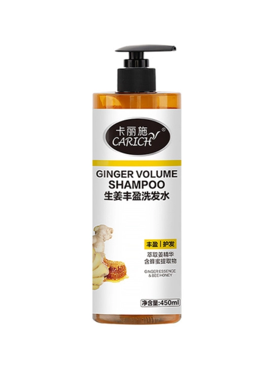 Шампунь с экстрактом имбиря и меда Carich Ginger Energizing Shampoo, 450 мл