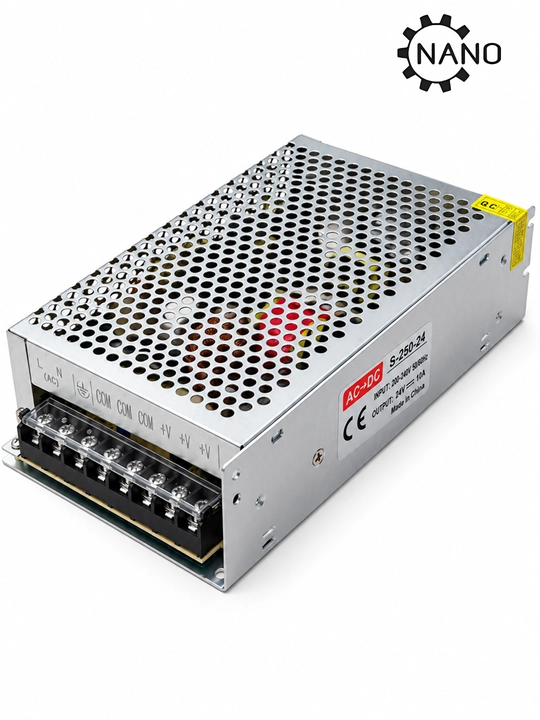 24 V 10 A quvvat bloki - 240 Vt