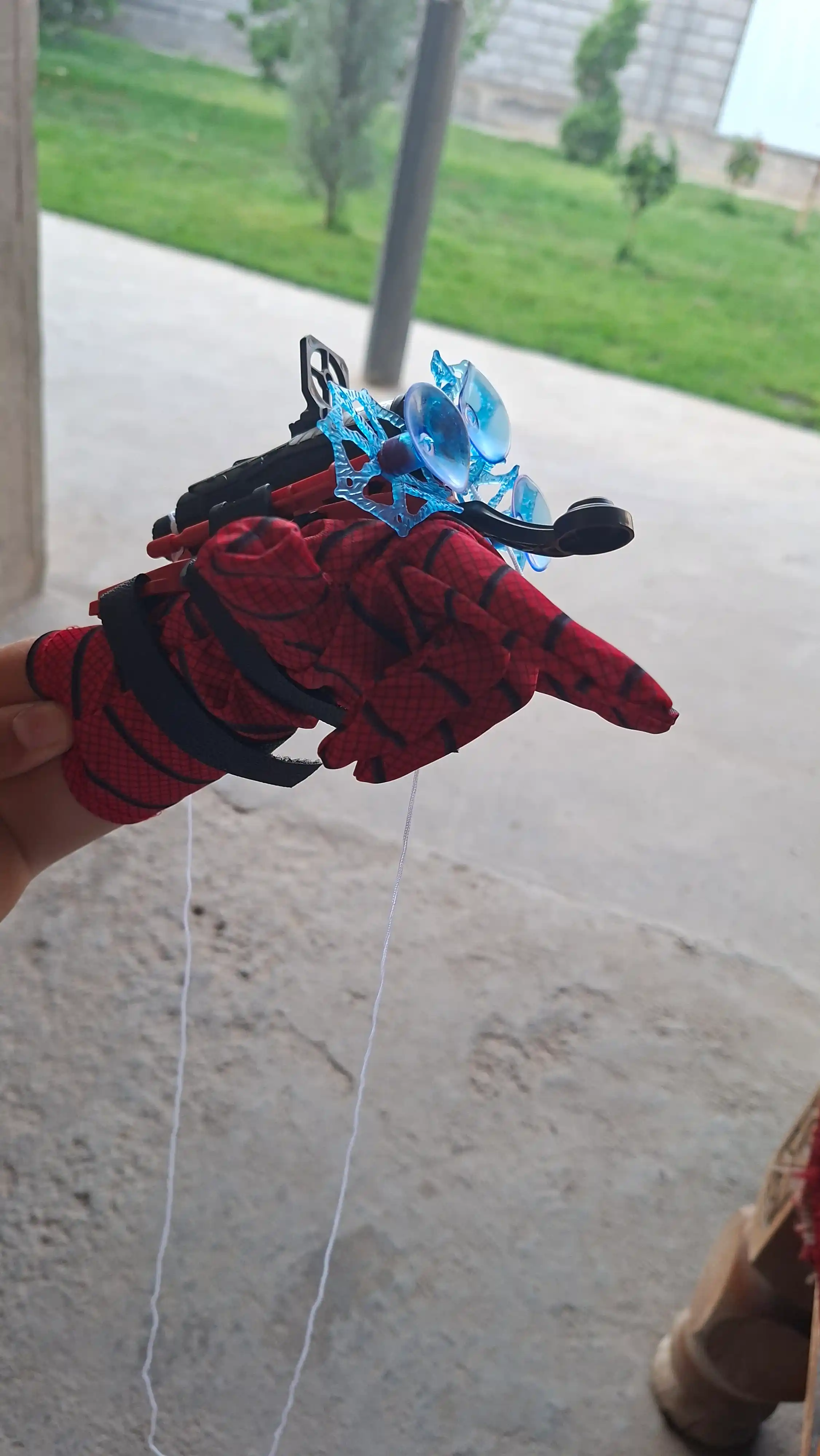 O'rgimchak odam blasteri o'q otuvchi qo'lqop, bolalar uchun Spider Man o'yinchog'i