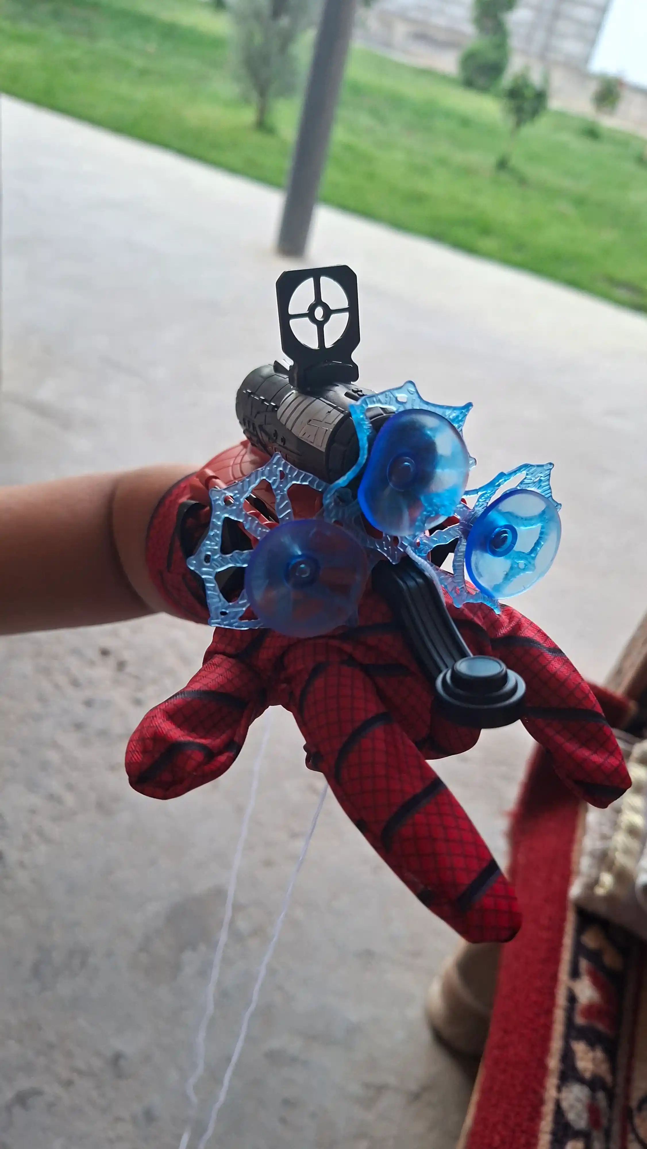 O'rgimchak odam blasteri o'q otuvchi qo'lqop, bolalar uchun Spider Man o'yinchog'i