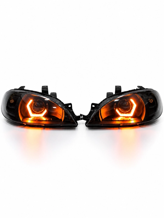 Bi-LED фары для , Chevrolet Жентра фара, RGB подсветка, управление цветом с телефона