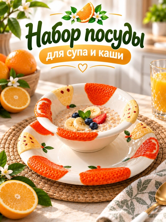 Sho‘rva idishi va tarelka - 