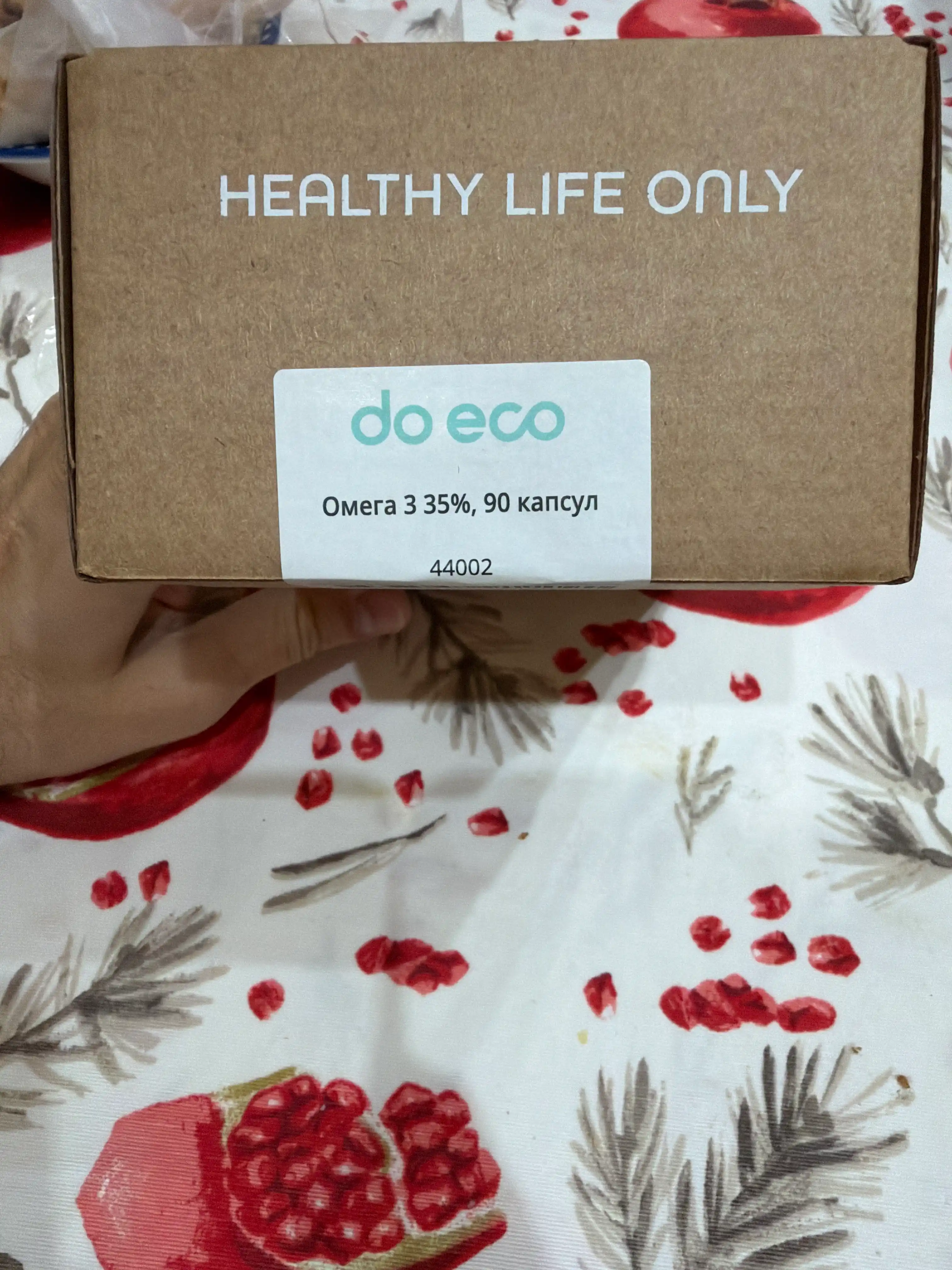 DO ECO Omega 3 900 mg, EPA 540 + DHA 360, vitamin E, 90 kapsula