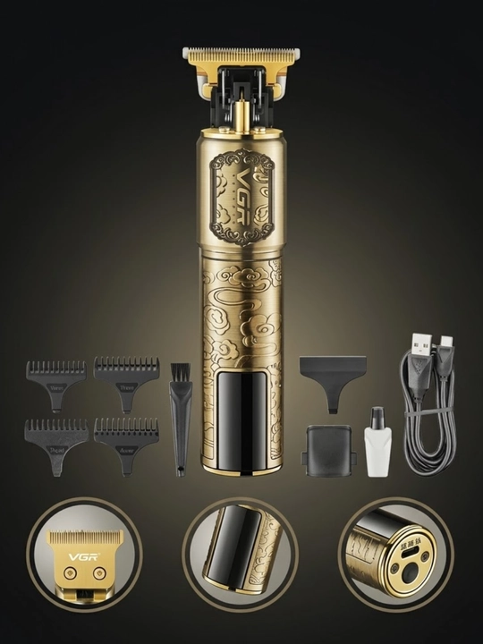 Professional soch va soqol trimmeri, USB zaryadlovchi, 1500 mAh