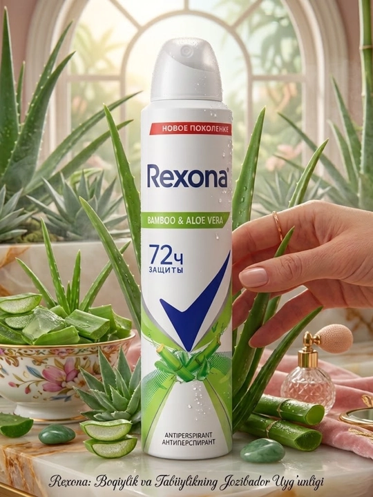 Дезодорант женский Rexona  Bouquet 200 мл, защита от пота, приятный аромат - 