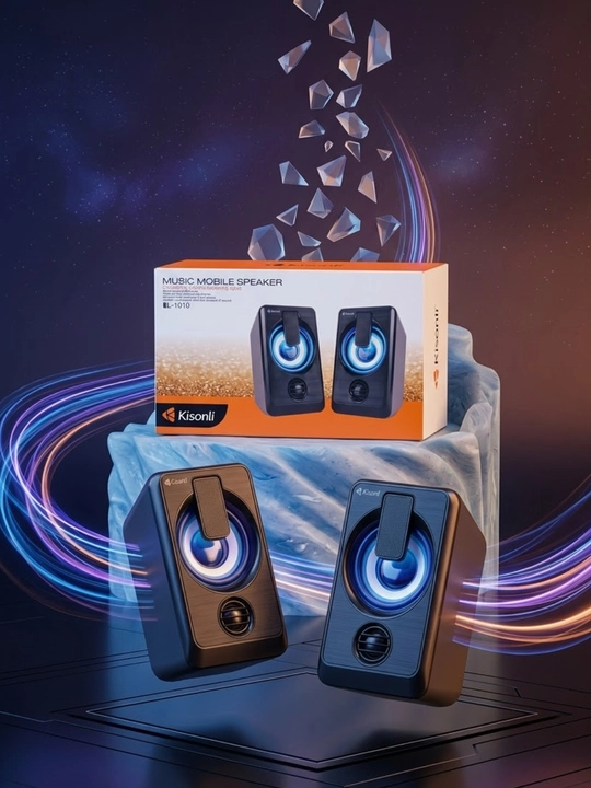 Mobile Speaker - kompyuter karnaylari, 2 dona Kisonli L-1010 Music