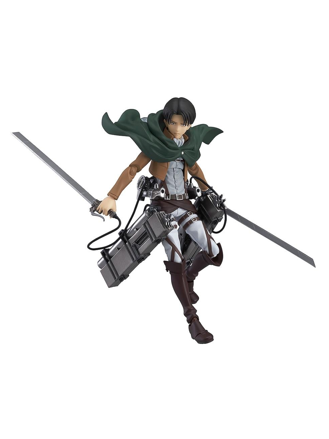 Attack on Titan figma No.213 Levi, фигурка Леви с аксессуарами - 