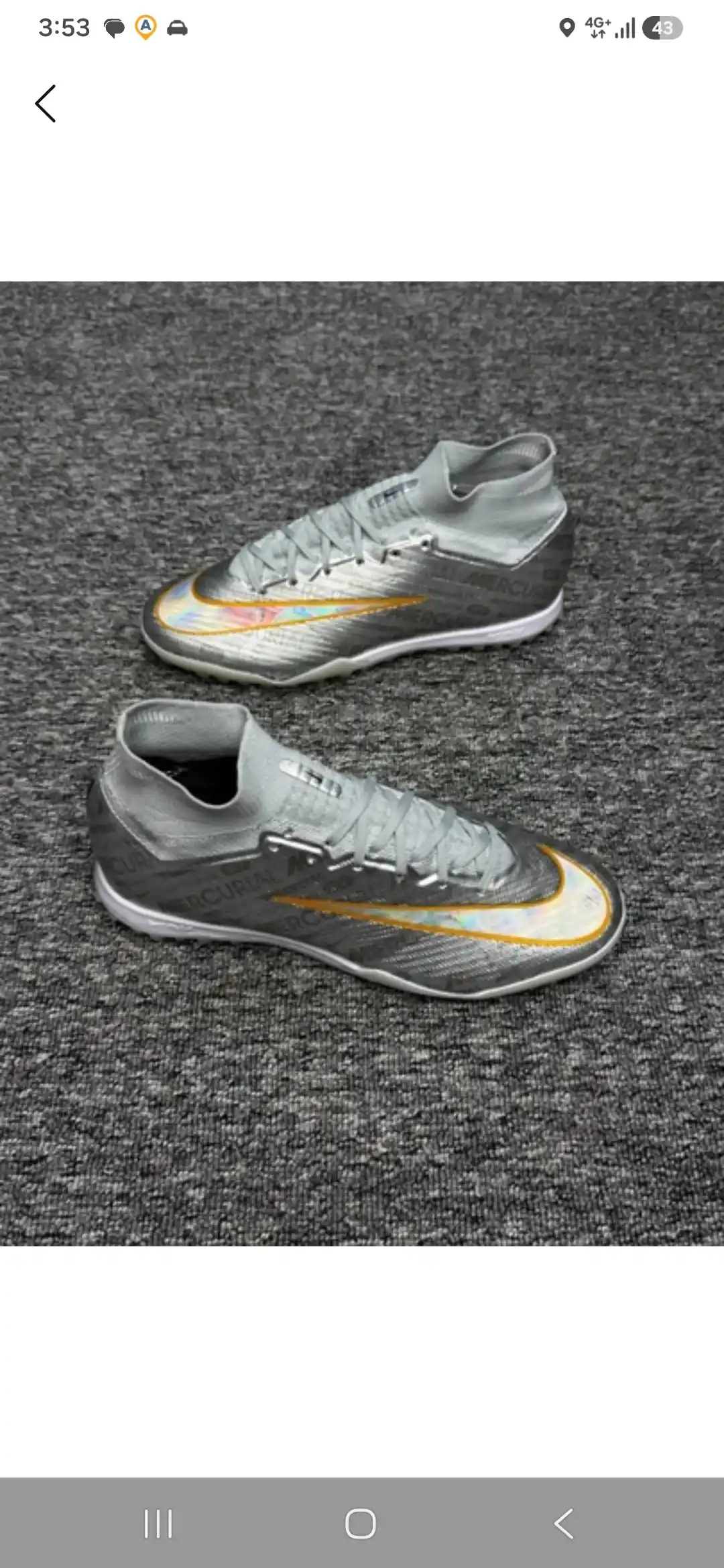 Футбольные сороконожки Nike Air Zoom профессиональная обувь
